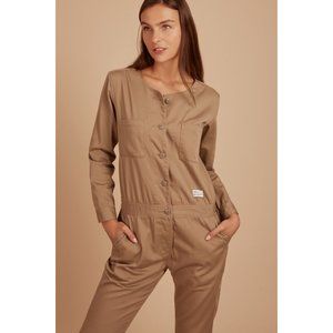 NWOT BEDWIN & THE HEARTBREAKERS Beige Jumpsuit from Japan Size S